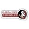 Florida State Seminoles 4-Inch Wide Ncaa Durable School Spirit Vinyl Decal Sticker